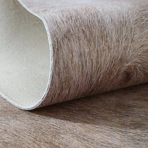 Premium White with Brown Spots Faux Cowhide Rug - Staunton and Henry