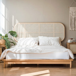 Laura Rattan Cane Bedhead - Staunton and Henry