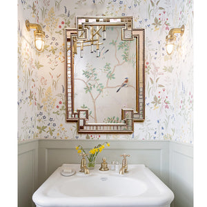 Elise Art Deco Frame Wall Mirror - Staunton and Henry