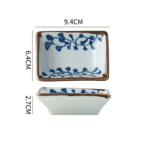 Akari Blue and White Japanese Sauce Dish - Staunton and Henry
