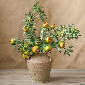 Artificial Pomegranate Fruit Plant - Staunton and Henry