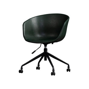 Hayden Swivel Saddle Tan Armchair - Staunton and Henry