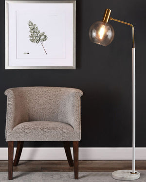 Orbit Glass Shade Floor Lamp - Staunton and Henry