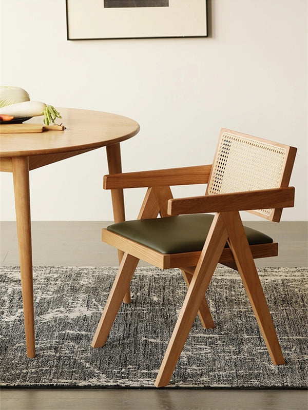 Replica Chandigarh Solid Wood Dining Chair - Staunton and Henry