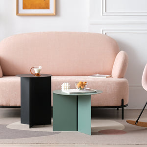 Modern Slimline Round Coffee Table - Staunton and Henry