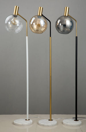 Orbit Glass Shade Floor Lamp - Staunton and Henry
