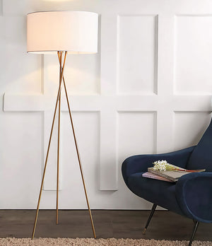 Miro Gold Tripod Floor Lamp - Staunton and Henry