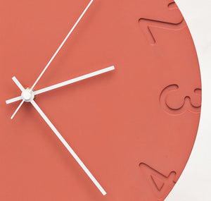 12 inch Concrete Wall Clock with Numbers - Staunton and Henry