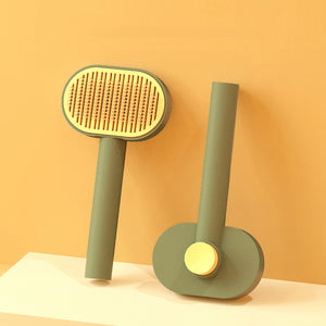 Self-Cleaning Pet Grooming Brush - Staunton and Henry