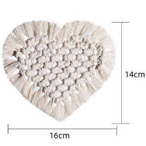 Macrame Coaster With Tassels - Set of 4 - Staunton and Henry