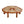 Replica Rio Low Rattan and Wood Coffee Table - Staunton and Henry