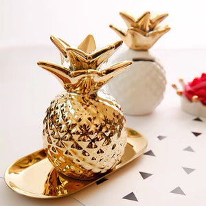 Gold Pineapple Ornament - Staunton and Henry