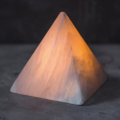Natural Stone Pyramid Lamp - Staunton and Henry