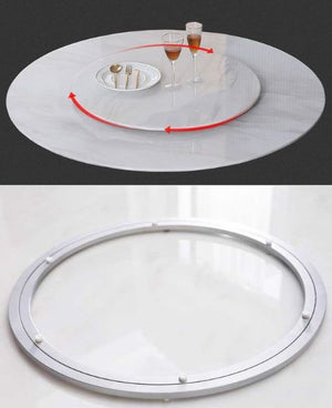 Sintered Stone Marble Round Dining Table - Staunton and Henry