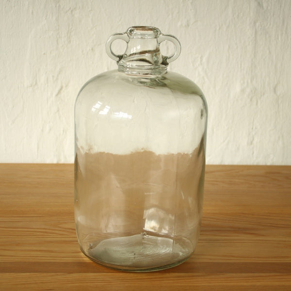 Large Vintage Glass Bottle Vase - Staunton and Henry