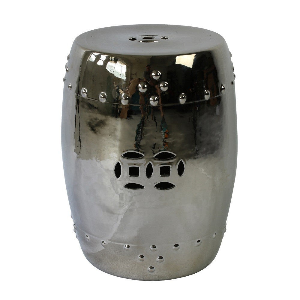 Silver Chinese Ceramic Drum Stools Hong Kong at 20 off Staunton and