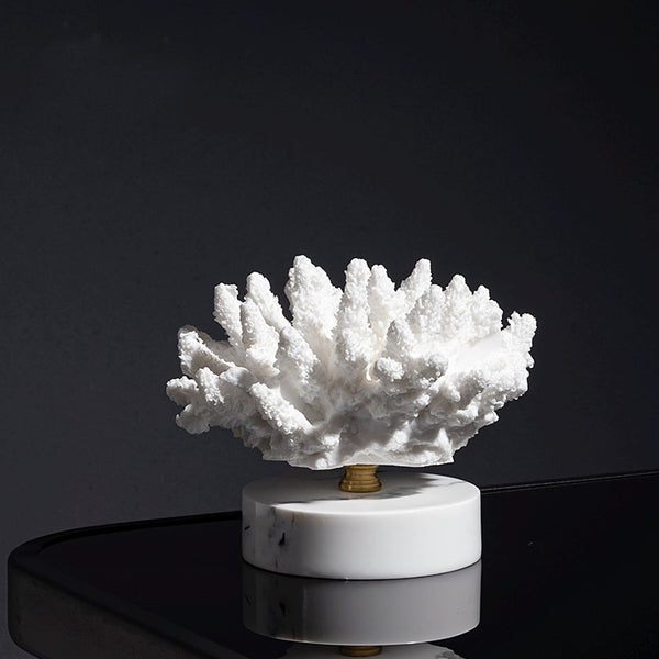 Faux White Coral Ornament - Staunton and Henry