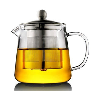 Modern Glass Tea Pot - Staunton and Henry