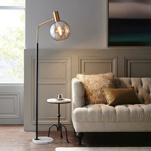 Orbit Glass Shade Floor Lamp - Staunton and Henry
