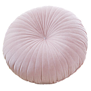 Georgian Round Velvet Throw Cushion - Staunton and Henry