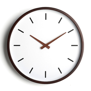 Minimalist Wall Clock with Beech Wood Frame - Staunton and Henry