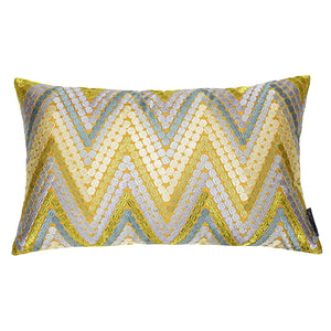 Chevron Pattern Throw Cushions - Staunton and Henry