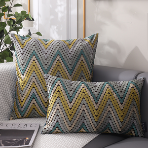 Chevron Pattern Throw Cushions - Staunton and Henry