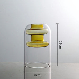 Inside Out Double Walled Glass Vase - Staunton and Henry