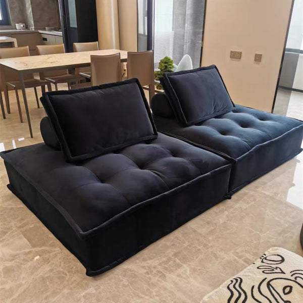 Tufted Sectional Modular Chaise Sofa - Staunton and Henry