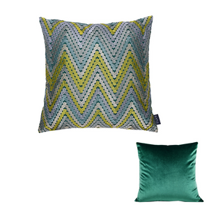 Chevron Pattern Throw Cushions - Staunton and Henry