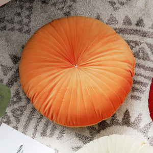 Georgian Round Velvet Throw Cushion - Staunton and Henry