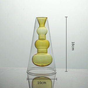 Inside Out Double Walled Glass Vase - Staunton and Henry