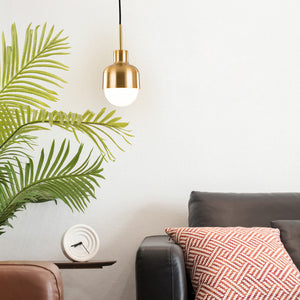 Modern Brass Glow Pendant Light - Staunton and Henry