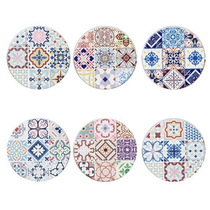Mediterranean Tile Place Mats - Set of 6 - Staunton and Henry