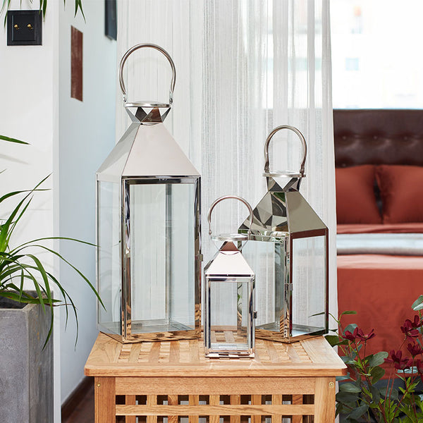 Classic Metal Lantern with Handle - Staunton and Henry
